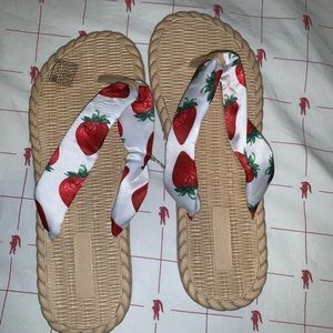 Strawberry Sandals